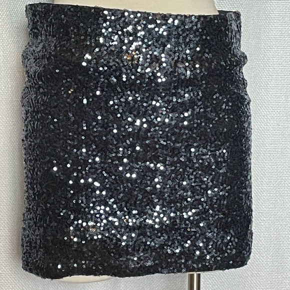 Aqua Dresses & Skirts - Aqua sequin mini skirt